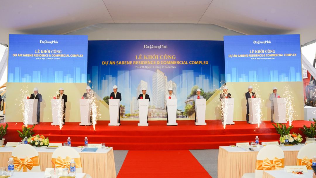 Lễ khởi công dự án Sarene Residence & Commercial Complex tại Thủ Thiêm