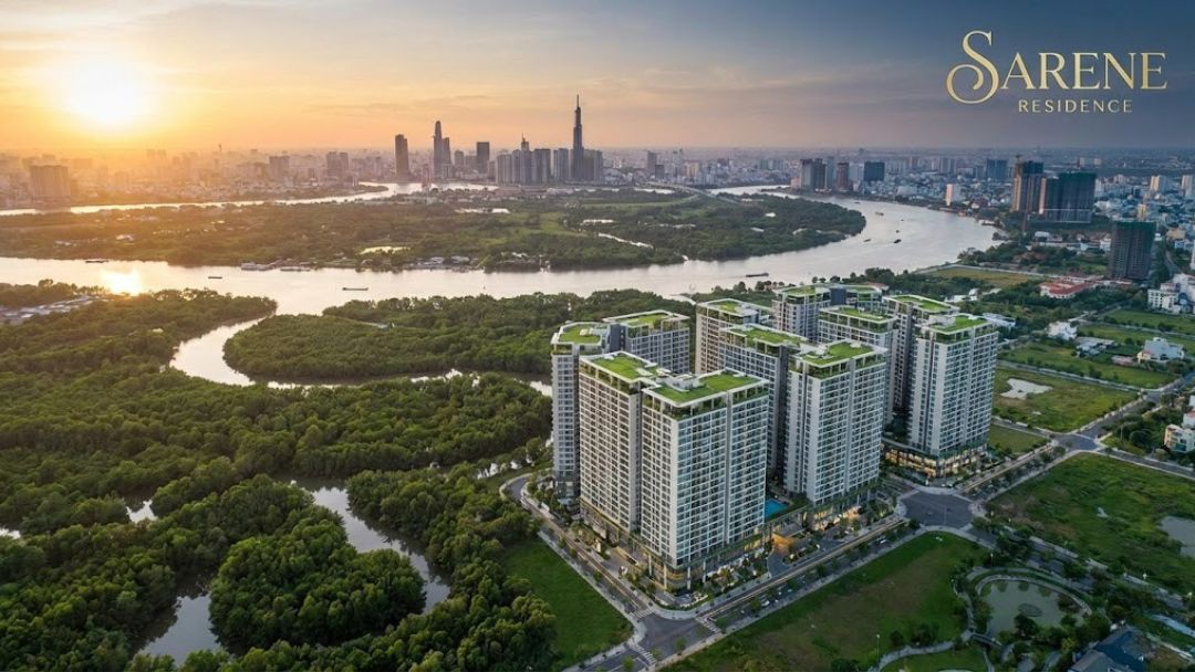 Kiến trúc xanh tại dự án Sarene Residence & Commercial Complex