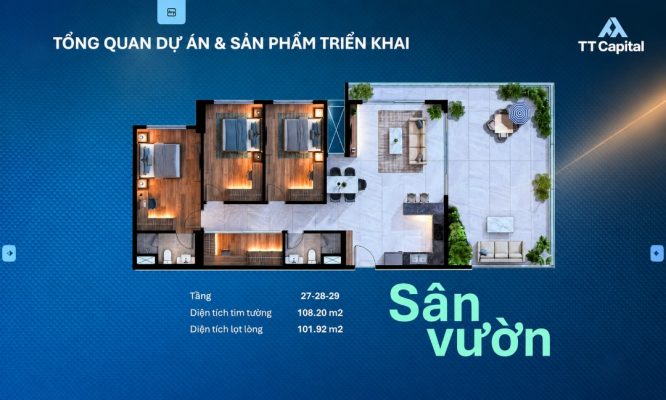 Căn hộ sân vườn TT Genesis