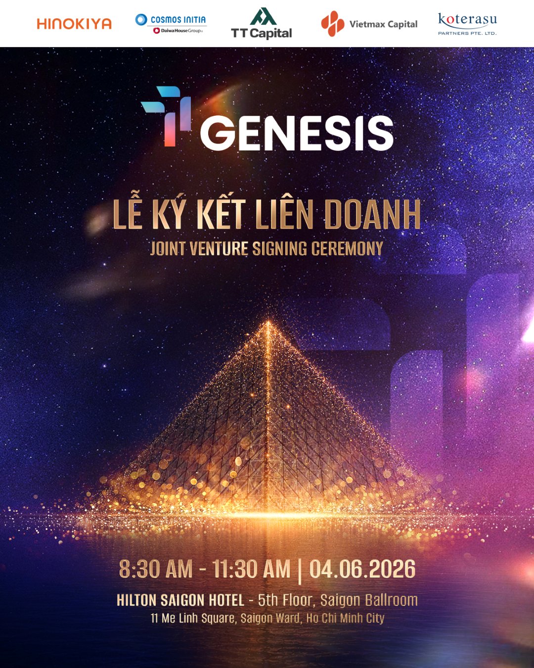Tổng quan sự kiện Lễ Ký Kết Liên Doanh TT Genesis