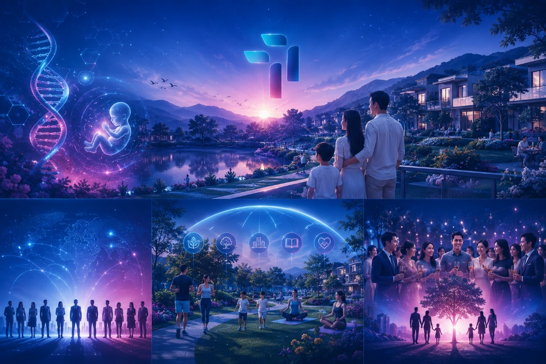Cộng đồng cư dân văn minh đông đúc tại nội khu TT Genesis