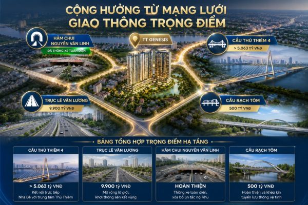 hạ tầng khu Nam