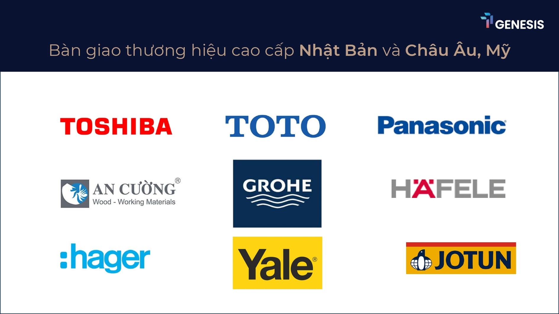Danh mục bàn giao nội thất cao cấp dự án TT Genesis