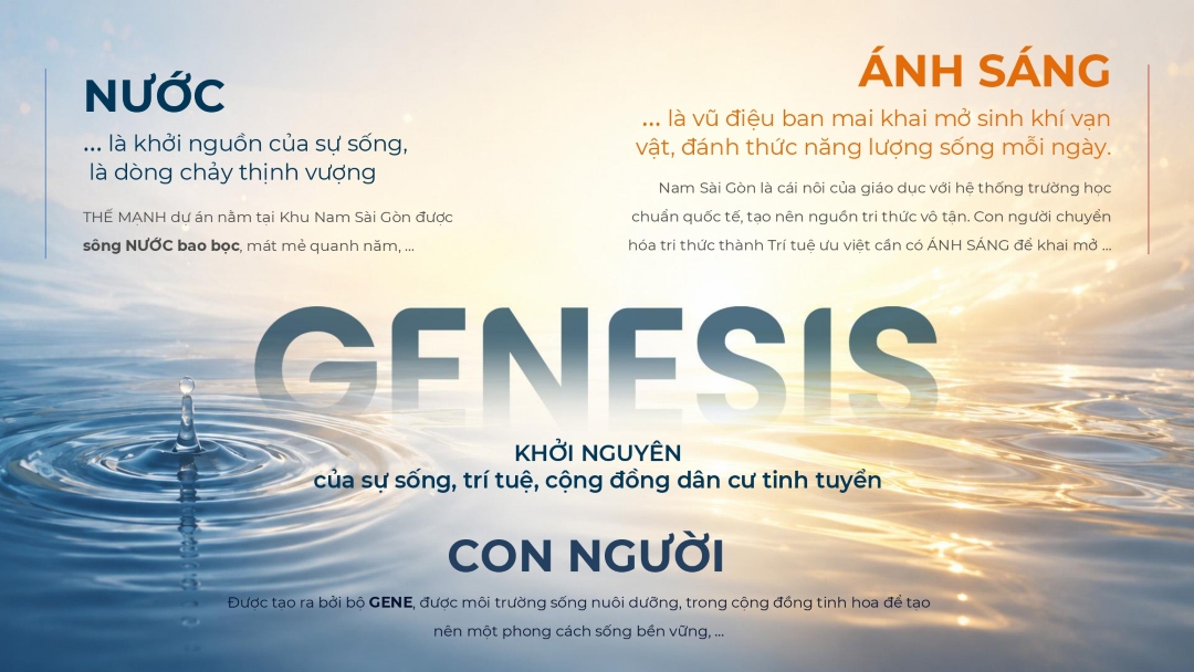 Dự án căn hộ TT Genesis Nam Sài Gòn