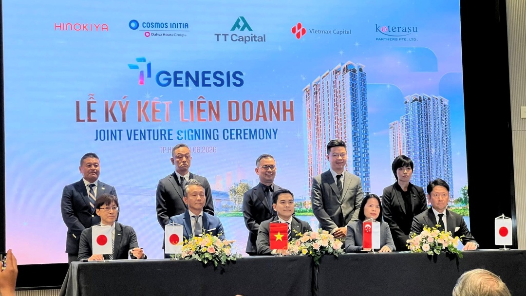 Hình ảnh tại buổi lễ TT Capital ký kết liên doanh phát triển dự án TT Genesis