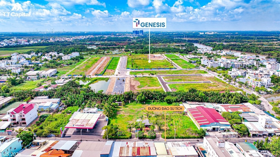 Tiến độ hạ tầng giao thông bứt phá tại công trường dự án TT Genesis