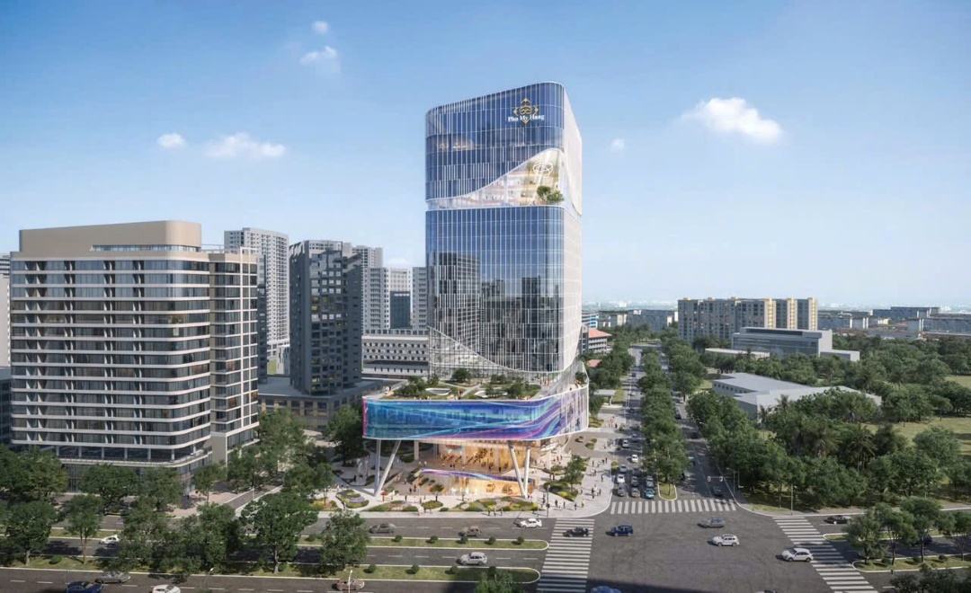 Trục đại lộ thương mại Nguyễn Lương Bằng sầm uất
