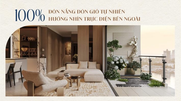 Thiết kế tách biệt ban công và sân phơi