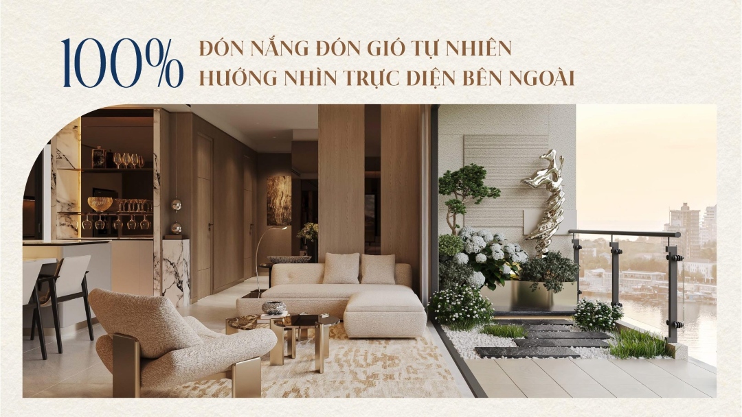 Thiết kế đón nắng tự nhiên tại dự án TT Genesis
