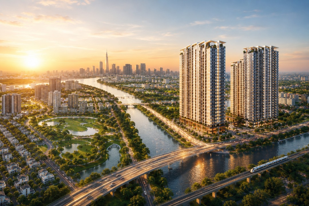 Dự án TT Genesis hưởng lợi từ quy hoạch Phú Mỹ Hưng 2.0