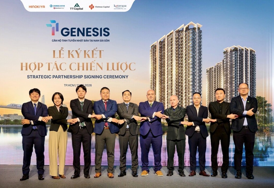 Lễ ký kết hợp tác chiến lược liên doanh phát triển dự án TT Genesis