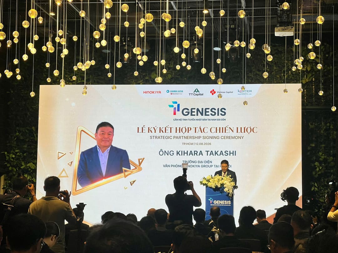 Đại biểu và đối tác tại sự kiện ký kết chiến lược TT Genesis