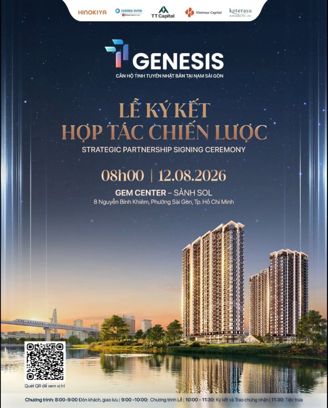 Lễ ký kết hợp tác chiến lược TT Genesis