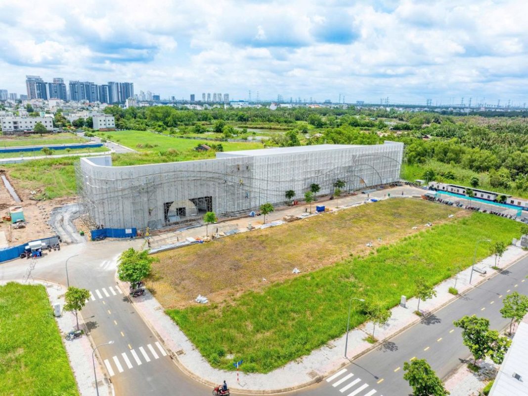 Hạ tầng giao thông và mảng xanh xung quanh WOW Center TT Genesis