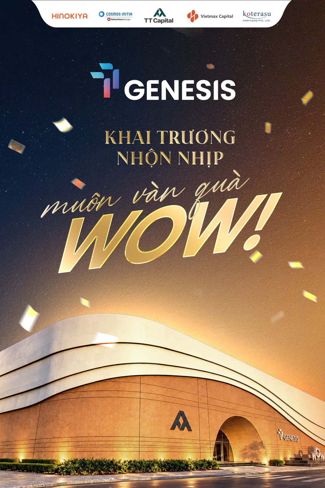 Khai Trương WOW Center The Museum of Knowledge dự án TT Genesis