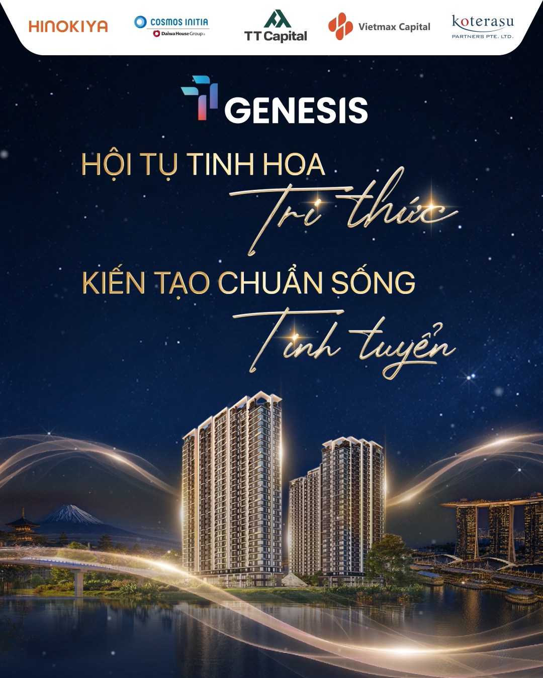 Hội tụ tinh hoa tri thức kiến tạo chuẩn sống tinh tuyển cho người Việt