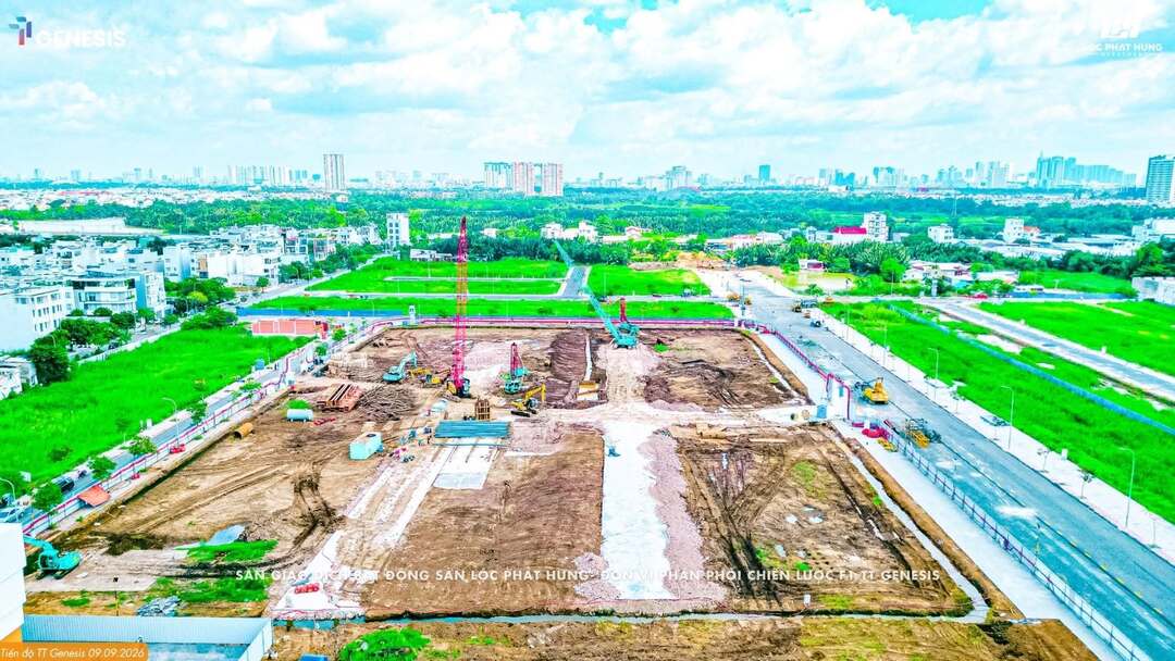 Cập Nhật Tiến Độ TT Genesis 09-09-2026