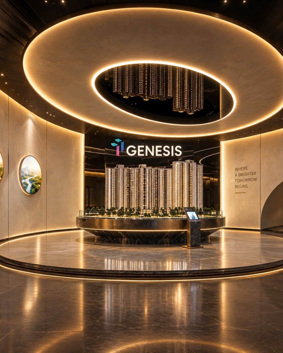 Sa bàn dự án căn hộ TT Genesis tại WOW Center