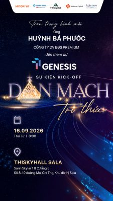 Tổng Giám Đốc Premium Đồng Hành Cùng Kiện Kick-off TT Genesis