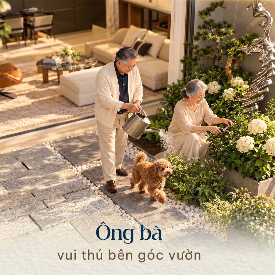 Hệ tiện ích nội khu chăm sóc đa thế hệ tại TT Genesis