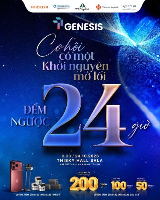 Đếm Ngược 1 Ngày Đến Lễ Công Bố Dự Án TT Genesis