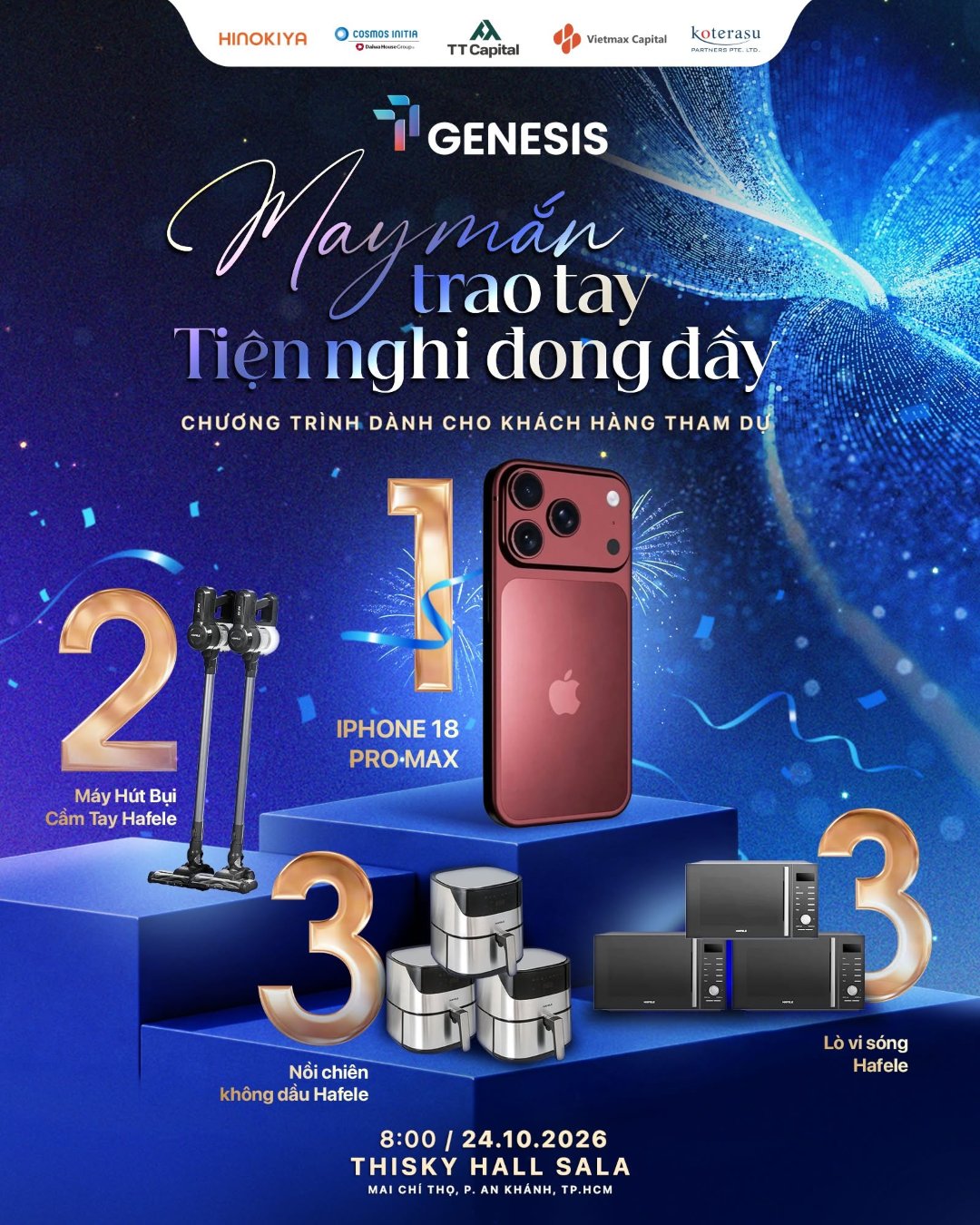 Lễ Công Bố Dự Án TT Genesis Ngày 24.10.2026