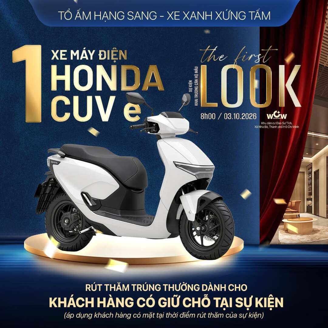Giải thưởng xe máy điện Honda CUV e tại sự kiện TT Genesis